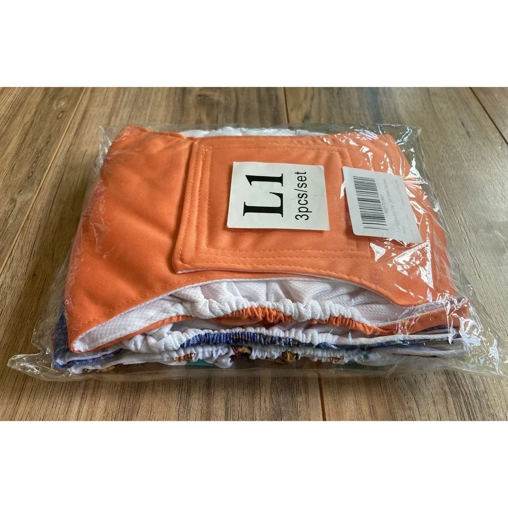 NWT Teamoy Dog Puppy Belly Band Diapers
